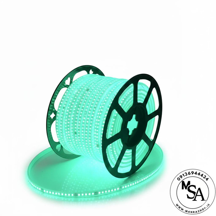 ریسه چراغ شلنگی SMD وایرلس با ضمانت تعویض رنگ فیروزه ایی